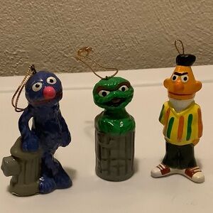 Sesame Street| Vintage 70s Ornaments